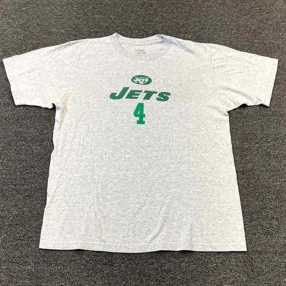 Reebok Other - New York Jets Brett Favre #4 T-Shirt Mens Medium Gray Reebok NFL Football Sports